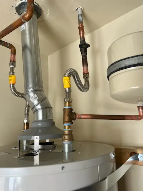 Water heater installation and plumbing repair in Flatiron Crossing